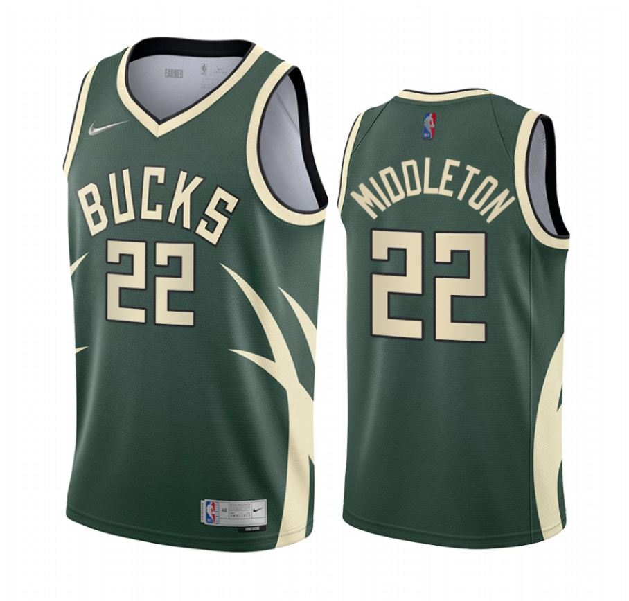 Khris Middleton, Milwaukee Bucks 2020/21 - Earned - Cliquez sur l'image pour la fermer