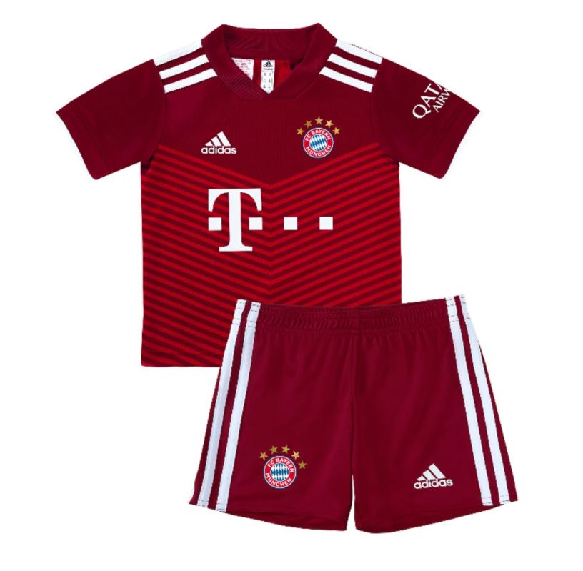 Bayern Munich Domicile 2021/22 Junior Kit - Cliquez sur l'image pour la fermer