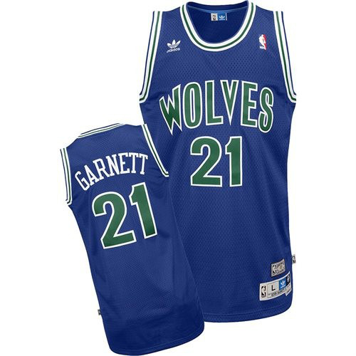Kevin Garnett, Minnesota Timberwolves [bleu] 2 - Cliquez sur l'image pour la fermer