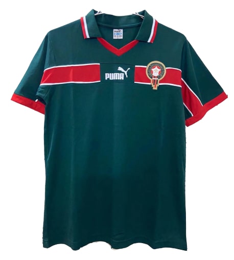 Maillot Maroc Extérieur WC1998 - Cliquez sur l'image pour la fermer
