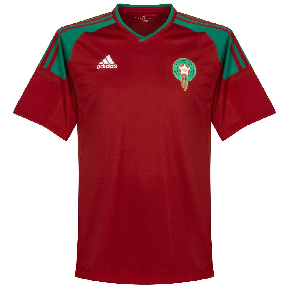 Maillot Maroc Domicile 2017 - Cliquez sur l'image pour la fermer