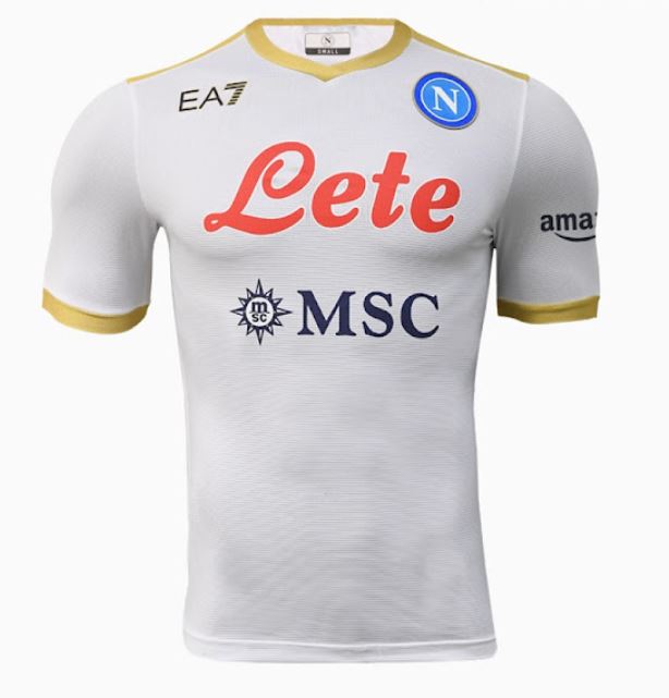 Maillot Napoli Extérieur 2021/22 - Cliquez sur l'image pour la fermer
