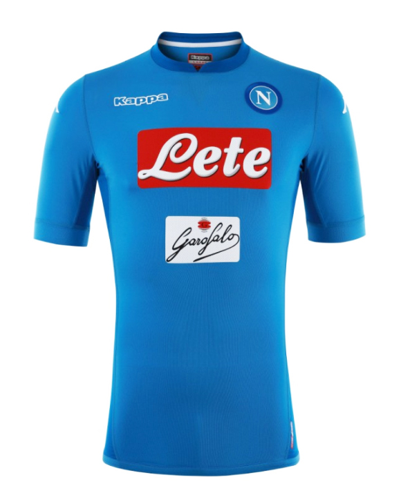 Maillot Napoli Domicile 2017/18 - Cliquez sur l'image pour la fermer