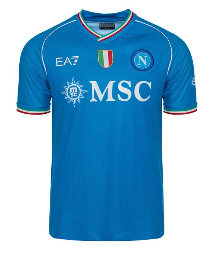 Maillot Napoli Domicile 2023/24 - Cliquez sur l'image pour la fermer