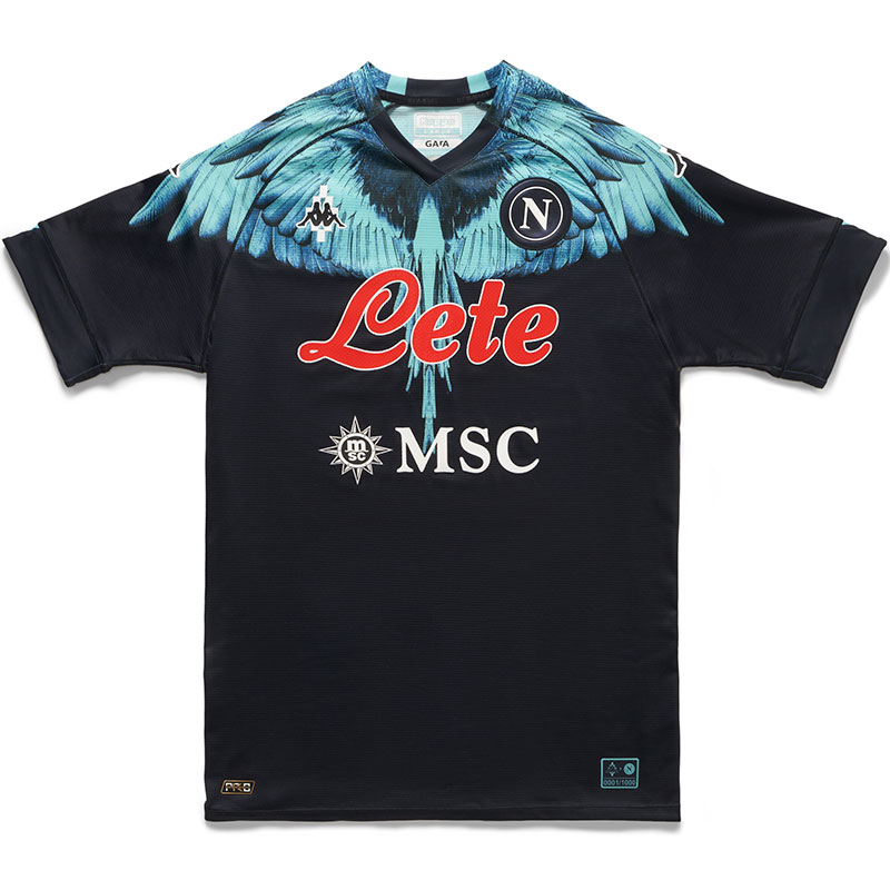 Napoli x Kappa x Marcelo Burlon 2020/21 - Cliquez sur l'image pour la fermer