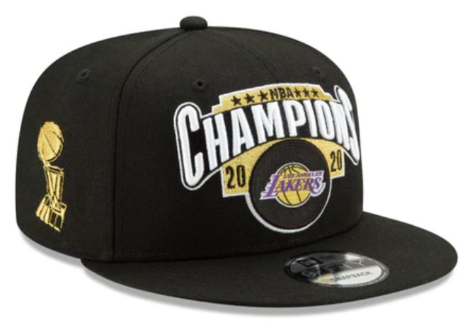 Casquette Los Angeles Lakers 2020 NBA Champions - Cliquez sur l'image pour la fermer