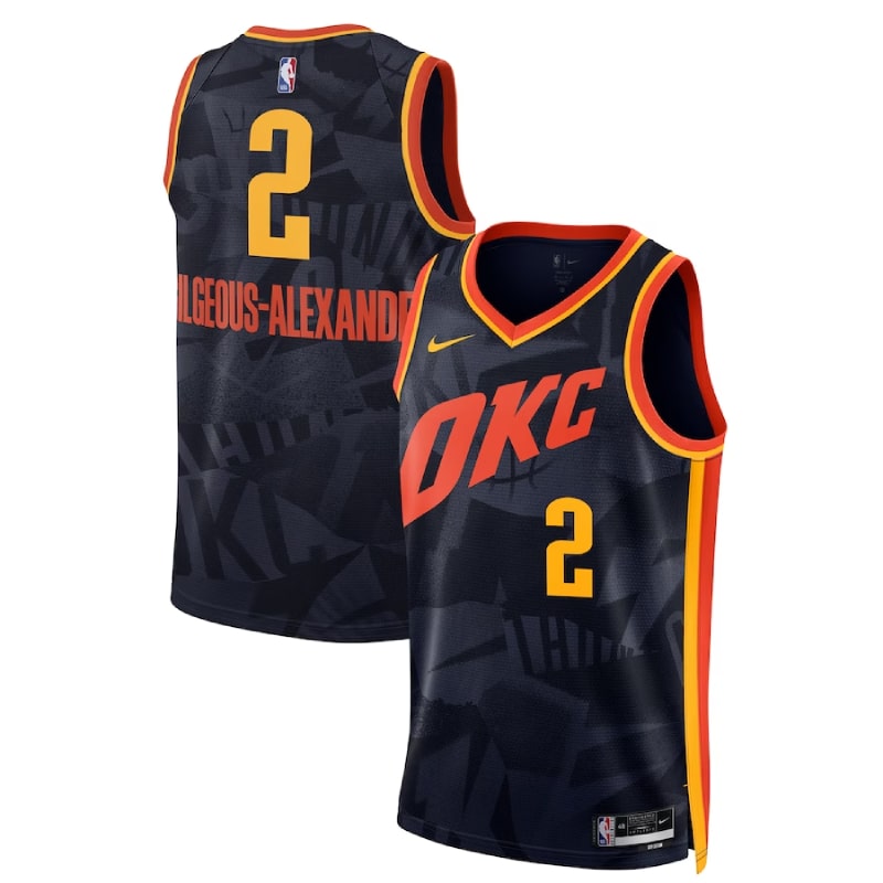 Shai Gilgeous-Alexander, Oklahoma City Thunder 2023/24 - City Ed - Cliquez sur l'image pour la fermer