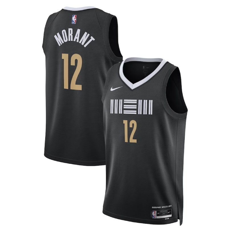 Ja Morant, Memphis Grizzlies 2023/24 - City - Cliquez sur l'image pour la fermer