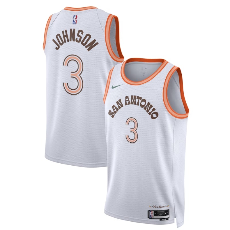 Keldon Johnson, San Antonio Spurs 2023/24 - City - Cliquez sur l'image pour la fermer