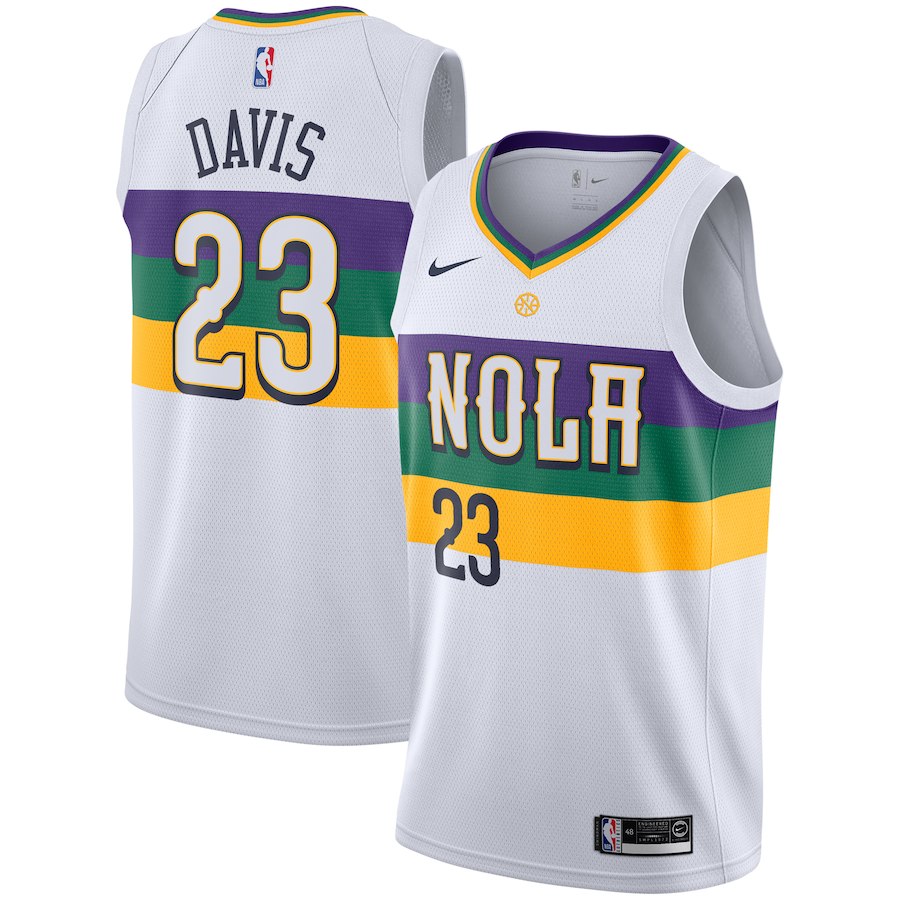 Anthony Davis, New Orleans Pelicans 2018/19 - City Edition - Cliquez sur l'image pour la fermer