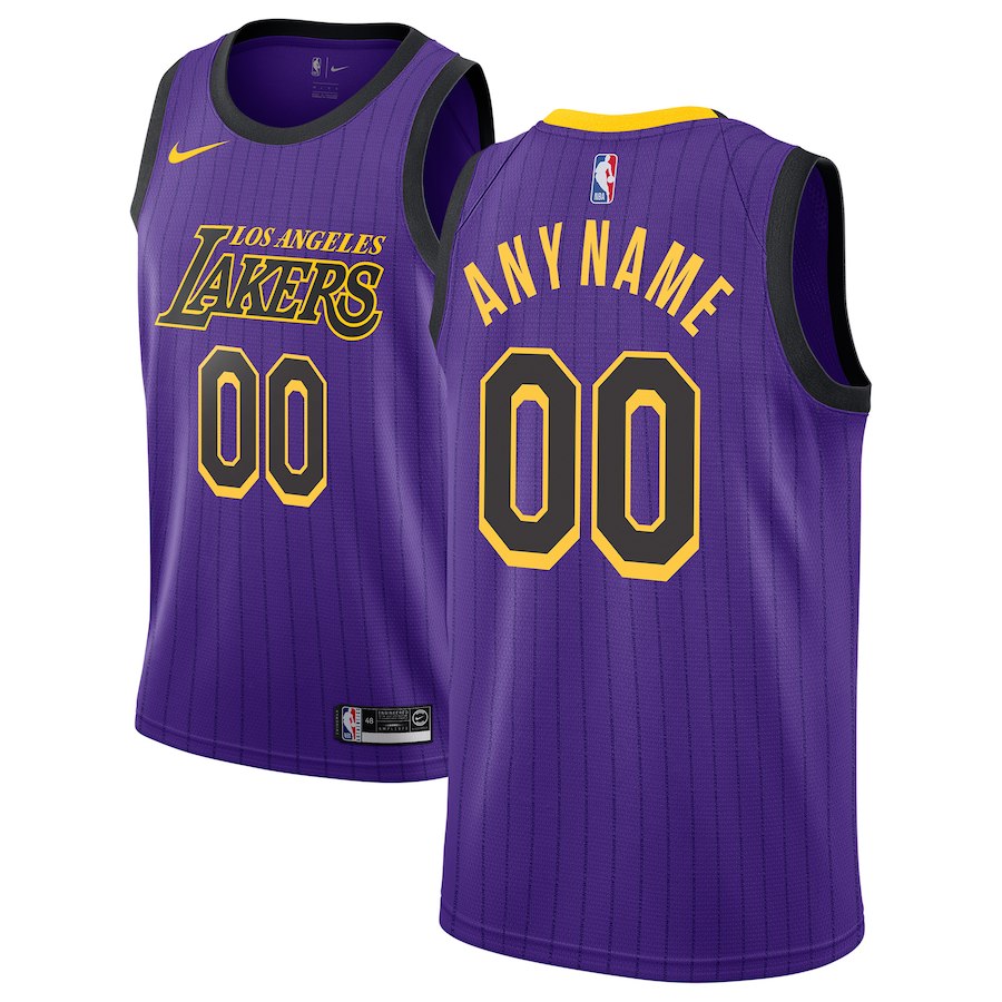 Custom, Los Angeles Lakers 2018/19 - City Edition - Cliquez sur l'image pour la fermer