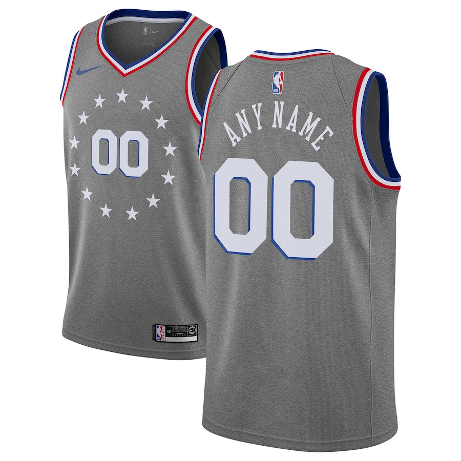 Custom, Philadelphia 76ers 2018/19 - City Edition - Cliquez sur l'image pour la fermer
