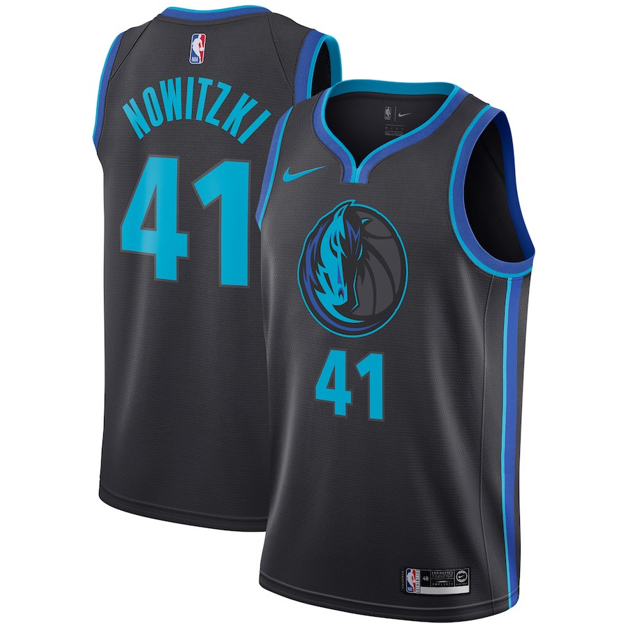 Dirk Nowitzki, Dallas Mavericks 2018/19 - City Edition - Cliquez sur l'image pour la fermer