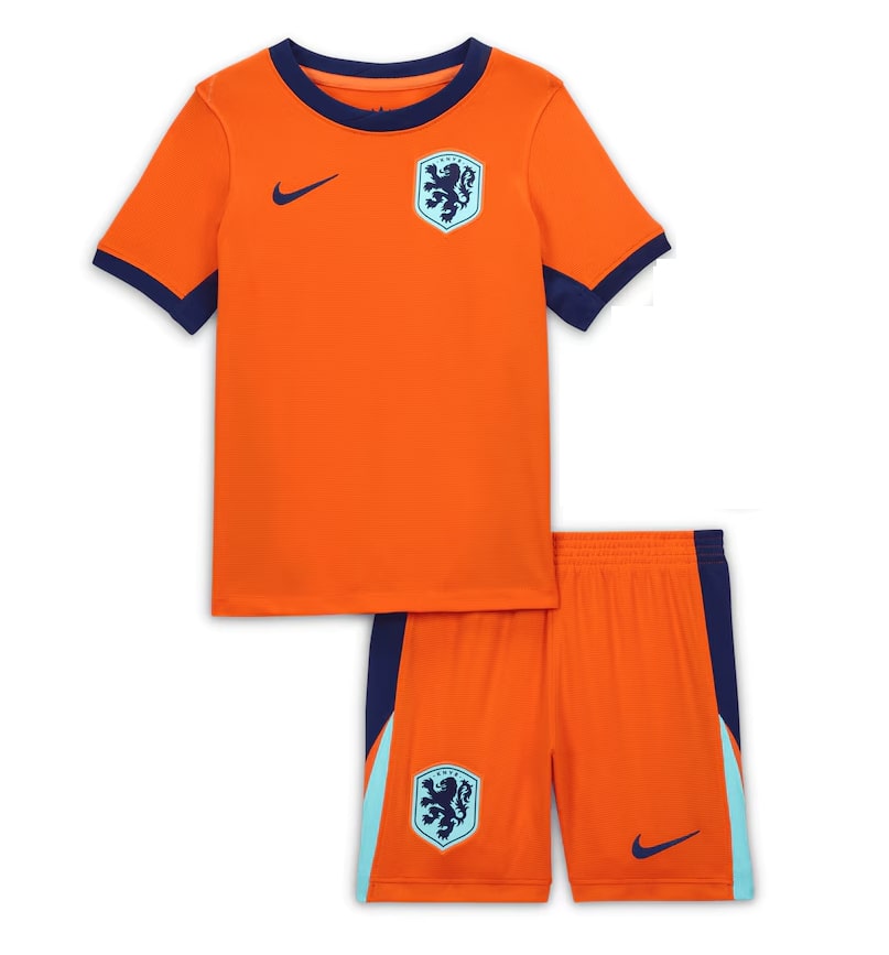 Pays-Bas Domicile 2024 Junior Kit - Cliquez sur l'image pour la fermer