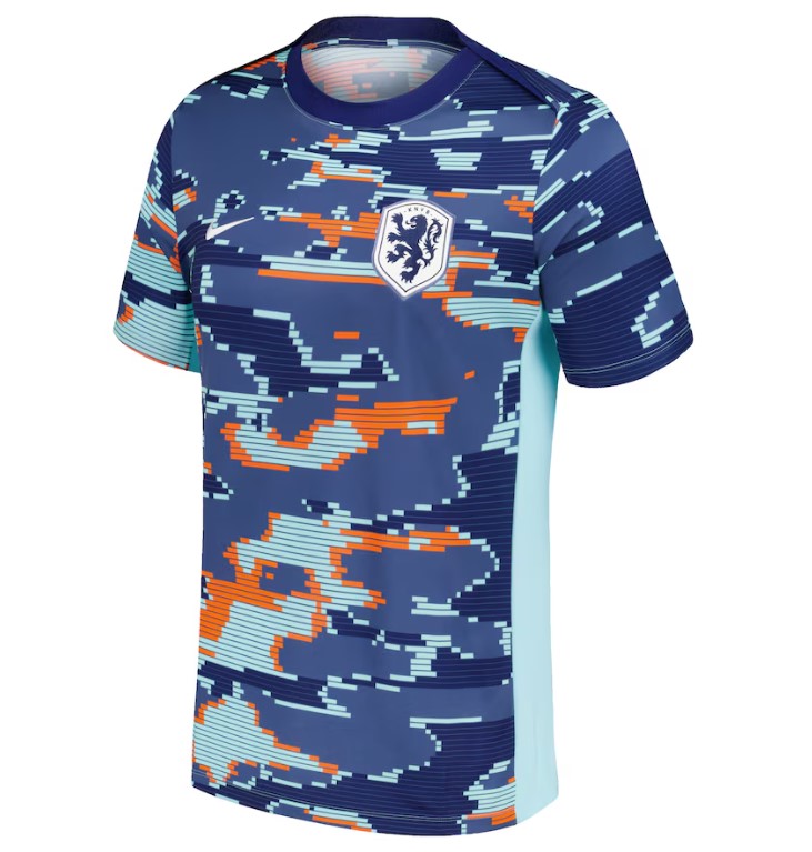 Maillot Pre-match Pays-Bas 2024 - Cliquez sur l'image pour la fermer