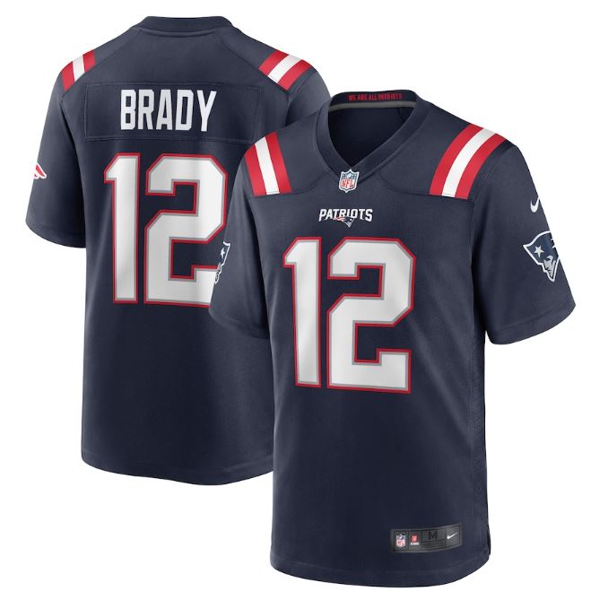 Tom Brady, New England Patriots - Retired - Cliquez sur l'image pour la fermer