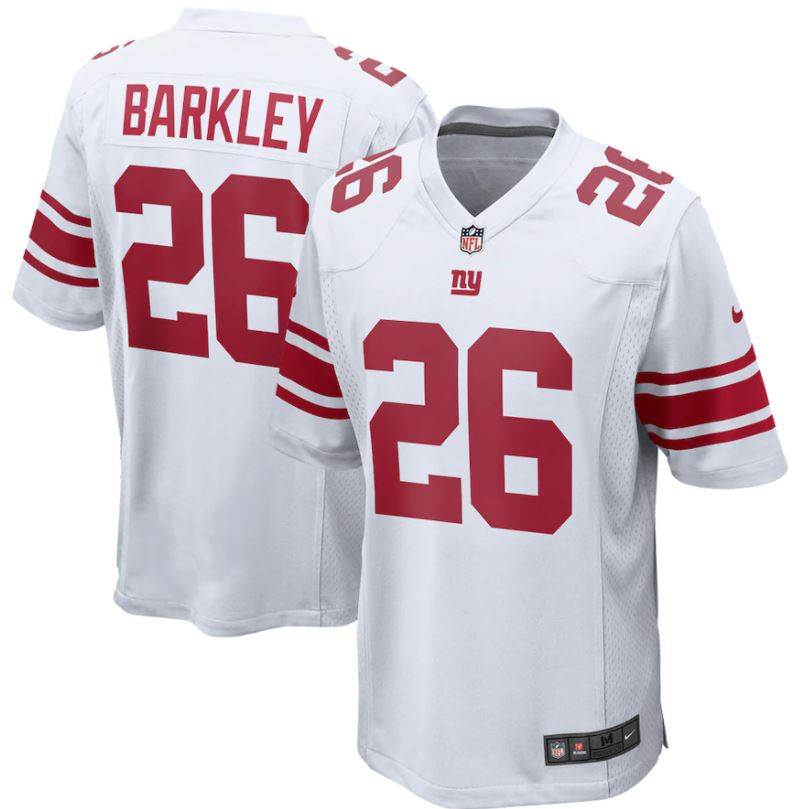 Saquon Barkley, New York Giants - White - Cliquez sur l'image pour la fermer