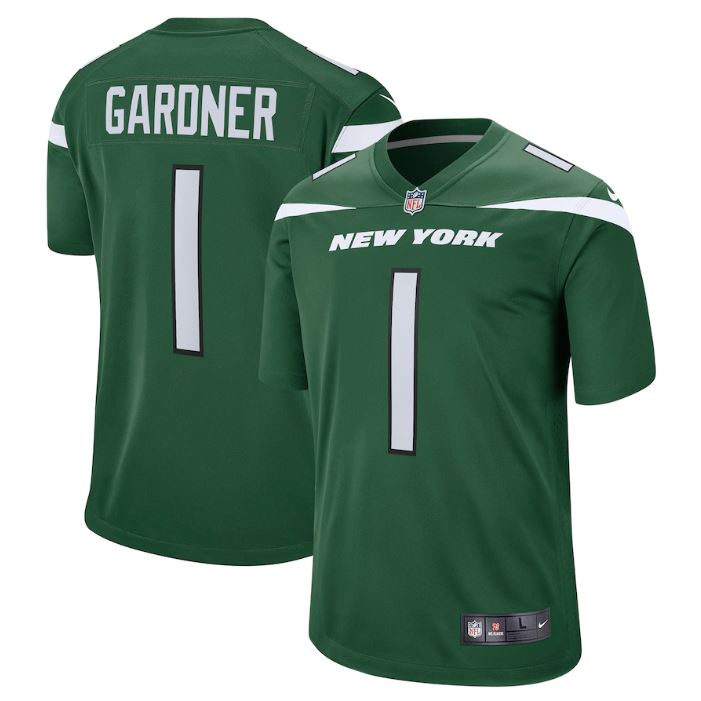Sauce Gardner, New York Jets - Green - Cliquez sur l'image pour la fermer