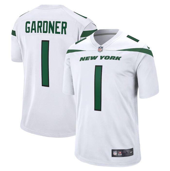Sauce Gardner, New York Jets - White - Cliquez sur l'image pour la fermer