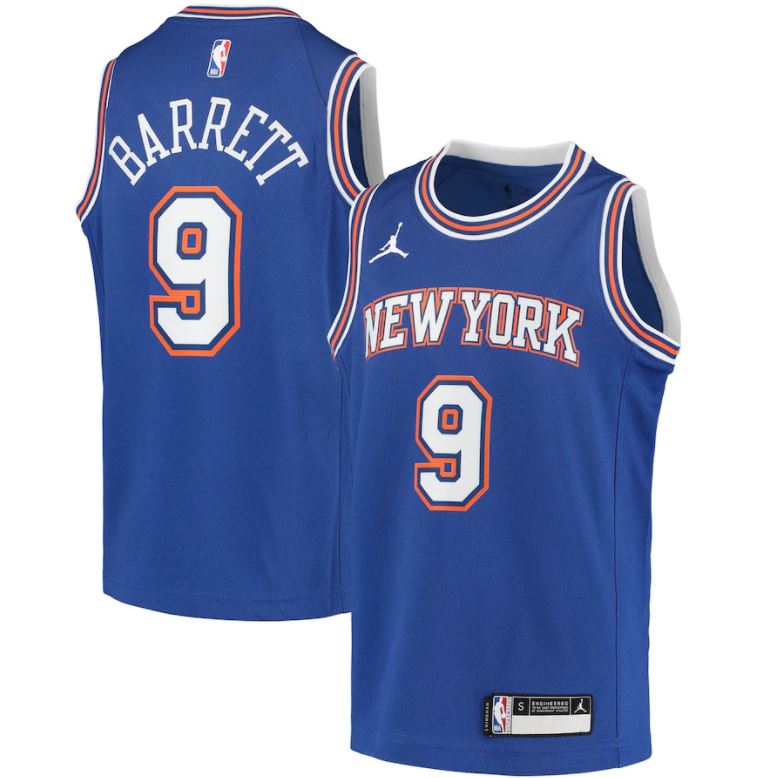 RJ Barrett, New York Knicks 2020/21 - Statement - Cliquez sur l'image pour la fermer