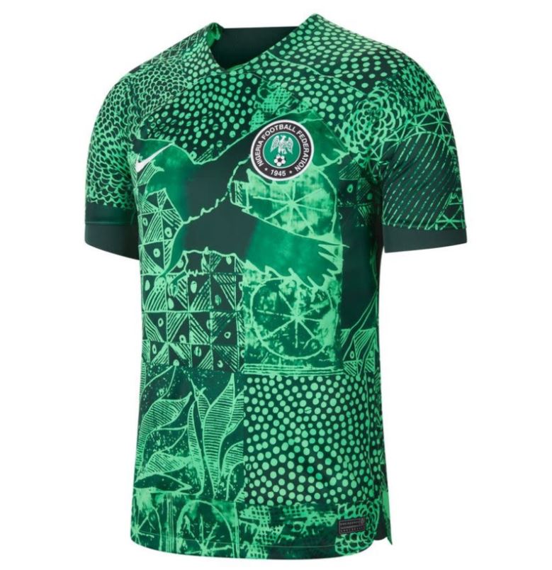 Maillot Nigéria Domicile 2022 - Cliquez sur l'image pour la fermer
