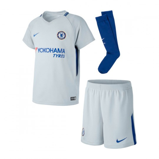 Chelsea Extérieur 2017/18 Junior Kit - Cliquez sur l'image pour la fermer