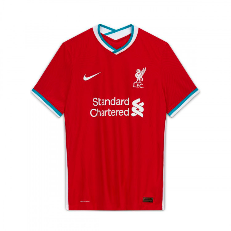 Maillot Liverpool Domicile 2020/21 - Cliquez sur l'image pour la fermer