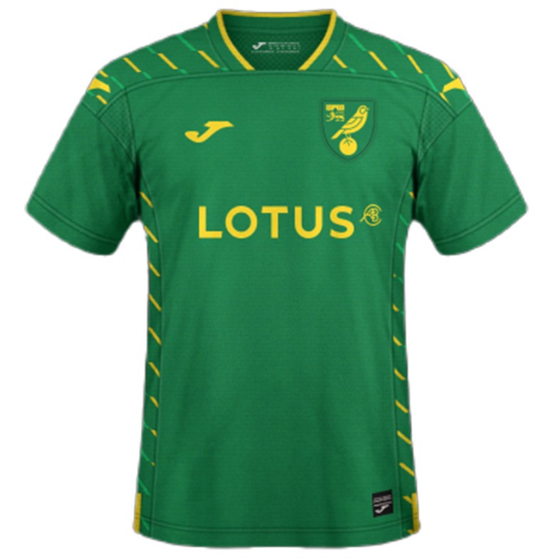 Maillot Norwich City Extérieur 2023/24 - Cliquez sur l'image pour la fermer