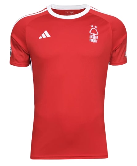 Maillot Nottingham Forest Domicile 2023/24 - Cliquez sur l'image pour la fermer