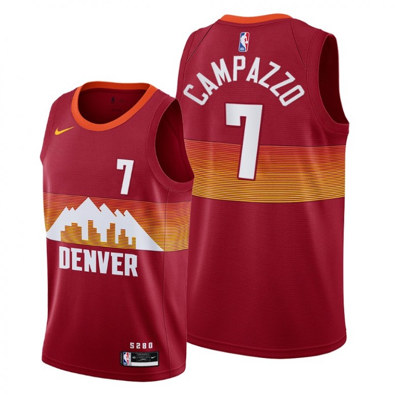 Facundo Campazzo, Denver Nuggets 2020/21 - City Edition - Cliquez sur l'image pour la fermer