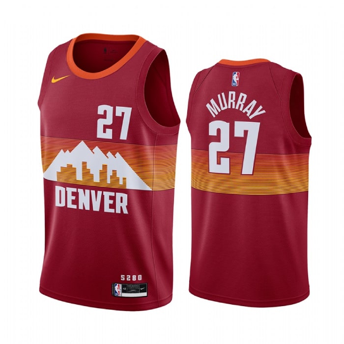 Jamal Murray, Denver Nuggets 2020/21 - City Edition - Cliquez sur l'image pour la fermer