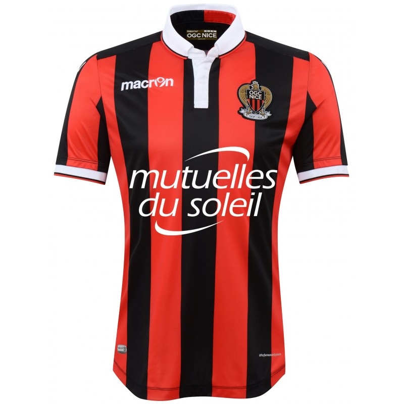 Maillot OGC Nice Domicile 2016/17 - Cliquez sur l'image pour la fermer