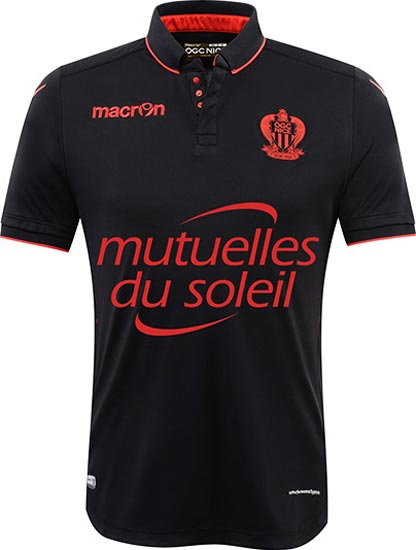 Maillot OGC Nice Third 2016/17 - Cliquez sur l'image pour la fermer