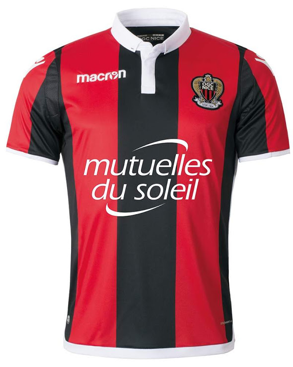 Maillot OGC Nice Domicile 2017/18 - Cliquez sur l'image pour la fermer