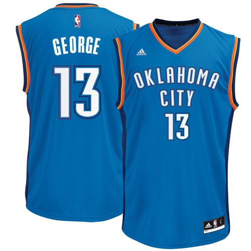 Paul George, Oklahoma City Thunder [Road] - Cliquez sur l'image pour la fermer