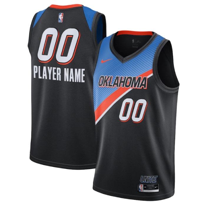 Custom, OKC Thunder 2020/21 - City Edition - Cliquez sur l'image pour la fermer