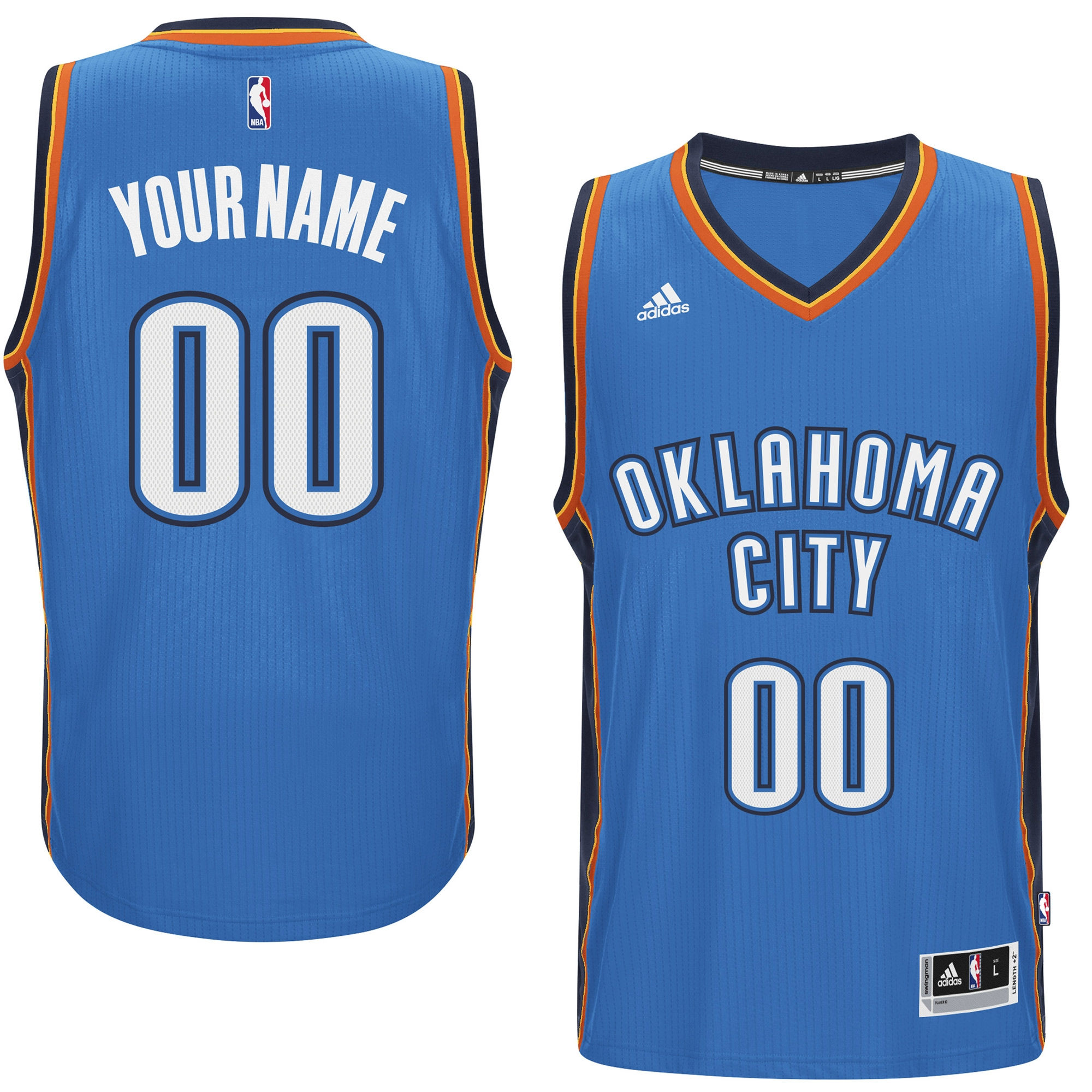 Custom, OKC Thunder [Blue] - Cliquez sur l'image pour la fermer