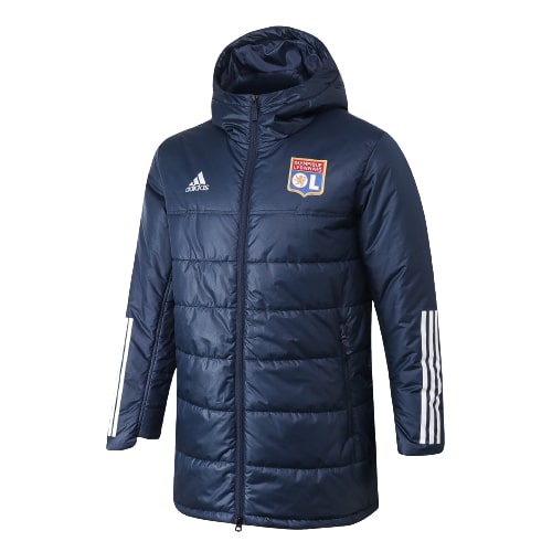 Doudoune à capuche Olympique Lyon 2020/21 - Cliquez sur l'image pour la fermer