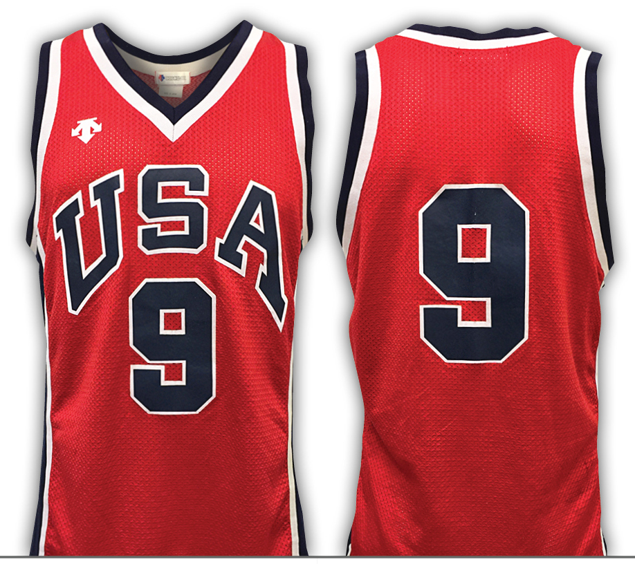 Michael Jordan, USA - Jeux Olympiques 1984 - Cliquez sur l'image pour la fermer