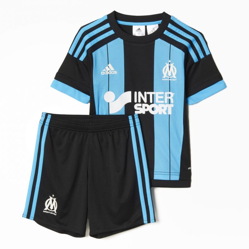 Kit Junior Olympique Marseille Exterieur 2015/16 - Cliquez sur l'image pour la fermer