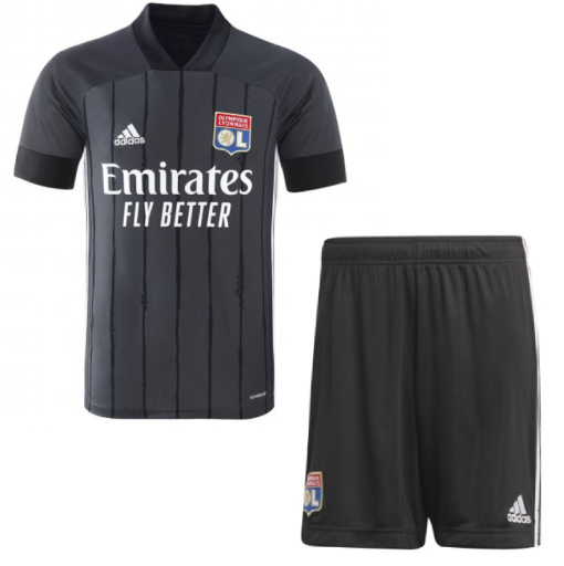 Olympique Lyon Extérieur 2020/21 Junior Kit - Cliquez sur l'image pour la fermer