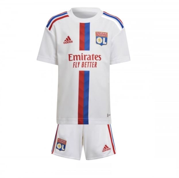 Olympique Lyon Domicile 2022/23 Junior Kit - Cliquez sur l'image pour la fermer