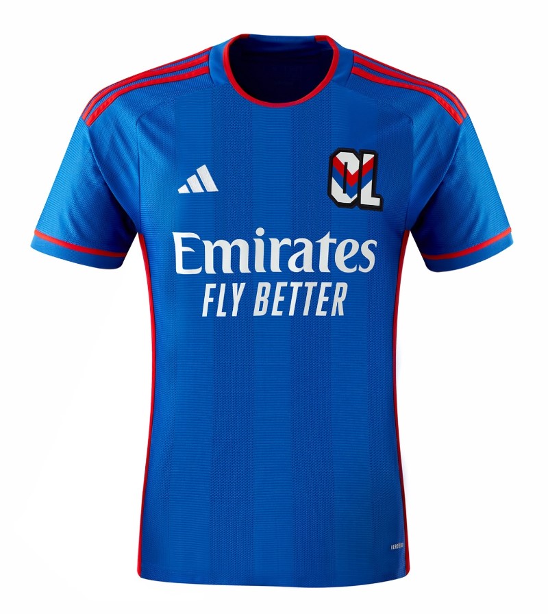 Maillot Olympique Lyonnais Extérieur 2023/24 - Cliquez sur l'image pour la fermer