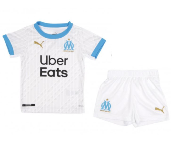 Olympique Marseille Domicile 2020/21 Junior Kit - Cliquez sur l'image pour la fermer