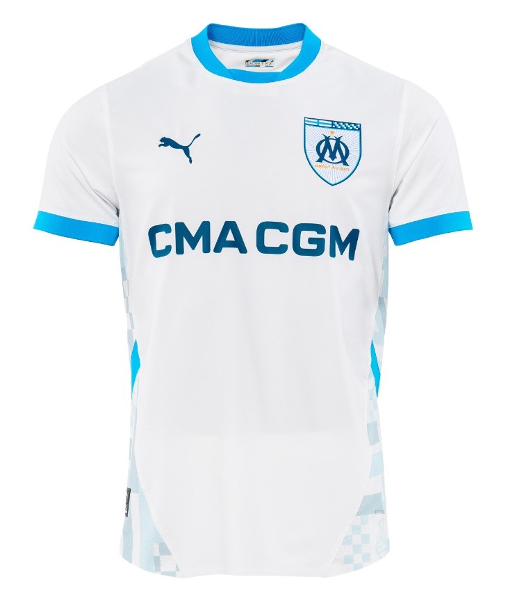 Maillot Olympique Marseille Domicile 2024/25 - Authentic - Cliquez sur l'image pour la fermer