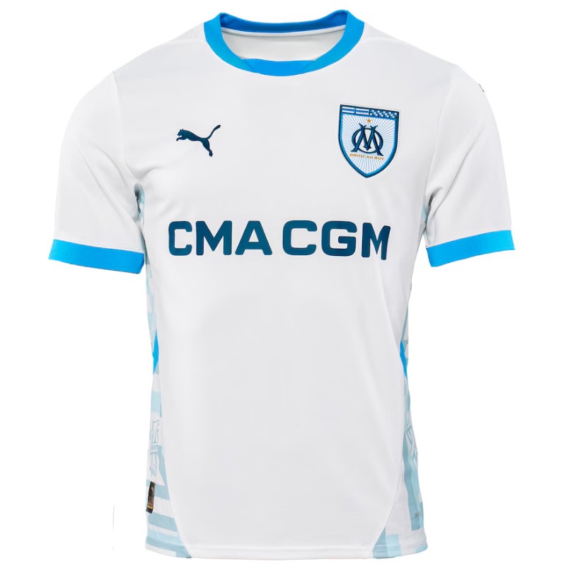 Maillot Olympique Marseille Domicile 2024/25 - Cliquez sur l'image pour la fermer