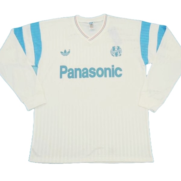Maillot Domicile Olympique Marseille 1990/91 ML - Cliquez sur l'image pour la fermer
