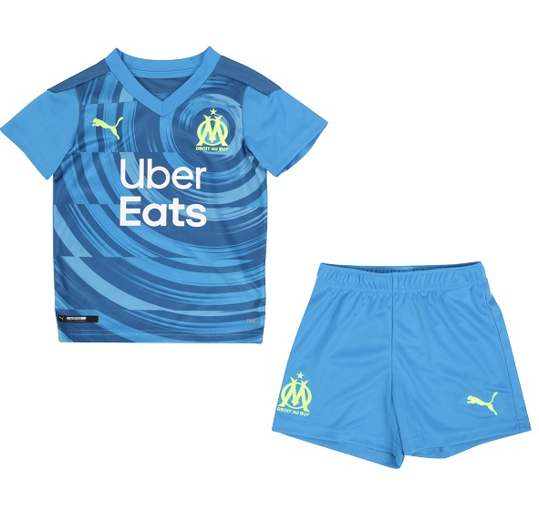 Olympique Marseille Third 2020/21 Junior Kit - Cliquez sur l'image pour la fermer