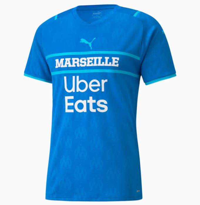 Maillot Olympique Marseille Third 2021/22 - Cliquez sur l'image pour la fermer