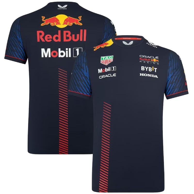 T-Shirt Équipe Oracle Red Bull Racing 2023 - Cliquez sur l'image pour la fermer